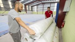 Obras en el CEIP G�ndara-Sof�n