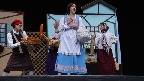 Musical de La Bella y la Bestia en el auditorio de Castrelos el verano pasado
