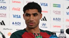 Achraf Hakimi, capit�n de la selecci�n de Marruecos