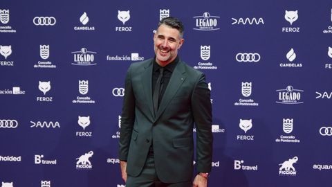 David Amor, en la alfombra roja