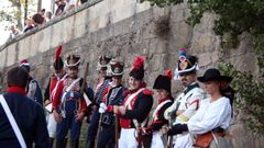 En la imagen de archivo, una visita teatralizada al castillo de San Felipe