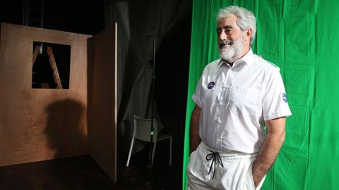 Imagen de archivo del actor vilagarciano Carlos Blanco