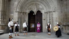 Os Xlgaros, na sa actuacin no Corpus na Catedral de Lugo