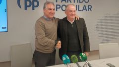 El�as Bendodo y Miguel Lorenzo, en A Coru�a