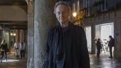 Bernhard Schlink, durante su estancia en Santiago.