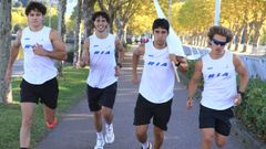 Los organizadores del club de Pontevedra Ria Running