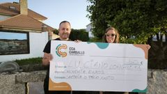 El CCA entreg� a Luciano Longueira su cheque de 50 euros
