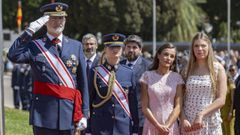 La princesa Leonor termina su carrera militar en Murcia