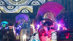 As� luci� la cabalgata de Reyes en Santiago y los concellos del entorno