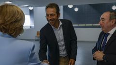 Villares, en la celebraci�n del quince aniversario del HULA