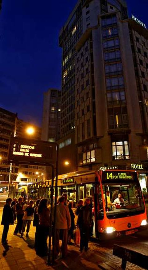 El transporte sube en casi todas las urbes gallegas.