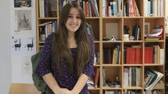 Sara Picos, alumna del IES de Bri�n que consigui� un premio europeo de traducci�n