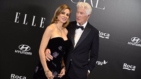 Richard y Alejandra Gere en una gala en Madrid en noviembre del 2024