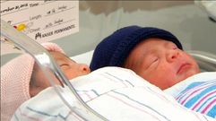 Dos mellizos nacen en a�os distintos en California