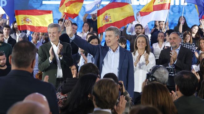 En directo: Feijoo interviene en un acto del PP en Vigo