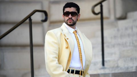 Bad Bunny, en el desfile de Schiaparelli