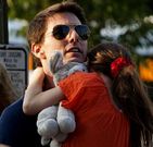 Tom Cruise, con su hija.