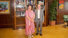 Carmen Garc�a Mateo y Abel Caballero