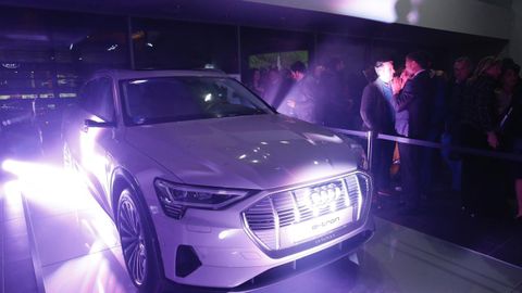 El nuevo concesionario Tartiere Auto en Gij�n acogi� por primera vez en Espa�a la presentaci�n del nuevo Audi e-tron
