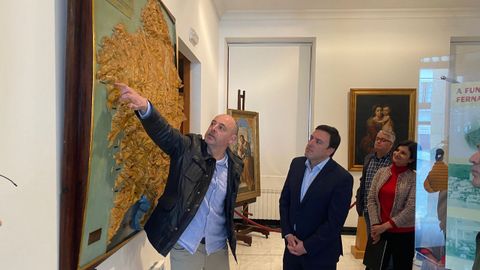 El presidente de la Deputacin visit hace unos meses el museo ceense