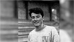 Marcos Neira, en una foto de su etapa como atleta. 