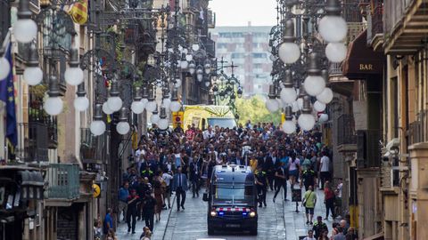 Homenaje a las victimas del 17A en el aniversario de los atentados