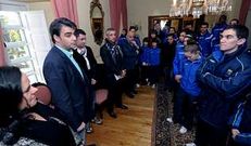 Diego Calvo recibi� a los mejores taekuondistas de la provincia