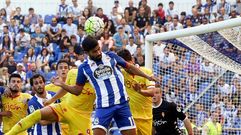 Juanfran marca el primer gol del D�por
