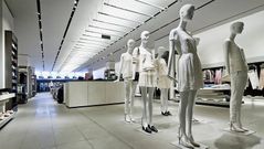 El interior de la tienda de A Coru�a