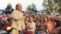 Carlos Nuez ofreci un concierto en la fiesta de Condes de Albarei