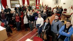 Tenso debate sobre la ley de acuicultura en Noia