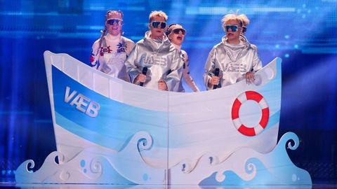 Los representantes de Islandia en la ltima edicin de Eurovisin, VB.