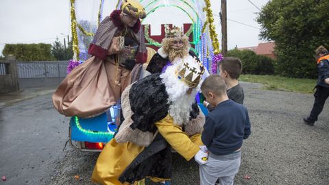 Visita de los Reyes Magos a Coristanco