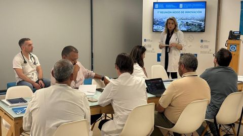 La primera reuni�n del nodo de innovaci�n de Ourense se celebr� en el CHUO.