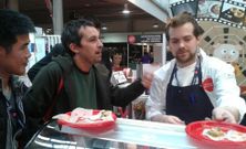 Javier Olleros y Diego L�pez elaborar�n uno de los men�s en Lal�n.