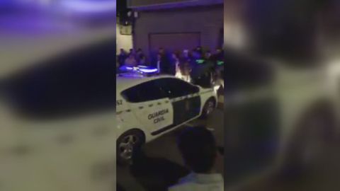 A perdigonazo limpio en una verbena