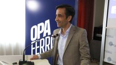 Rey Varela en la presentaci�n de su proyecto hace cuatro a�os.
