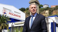 Fernndez de Sousa abandonando en 2013 el Consejo de administracin de Pescanova tras presentar su dimisin