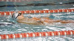 Imagen de archivo de un campeonato en la piscina Carballo Calero 