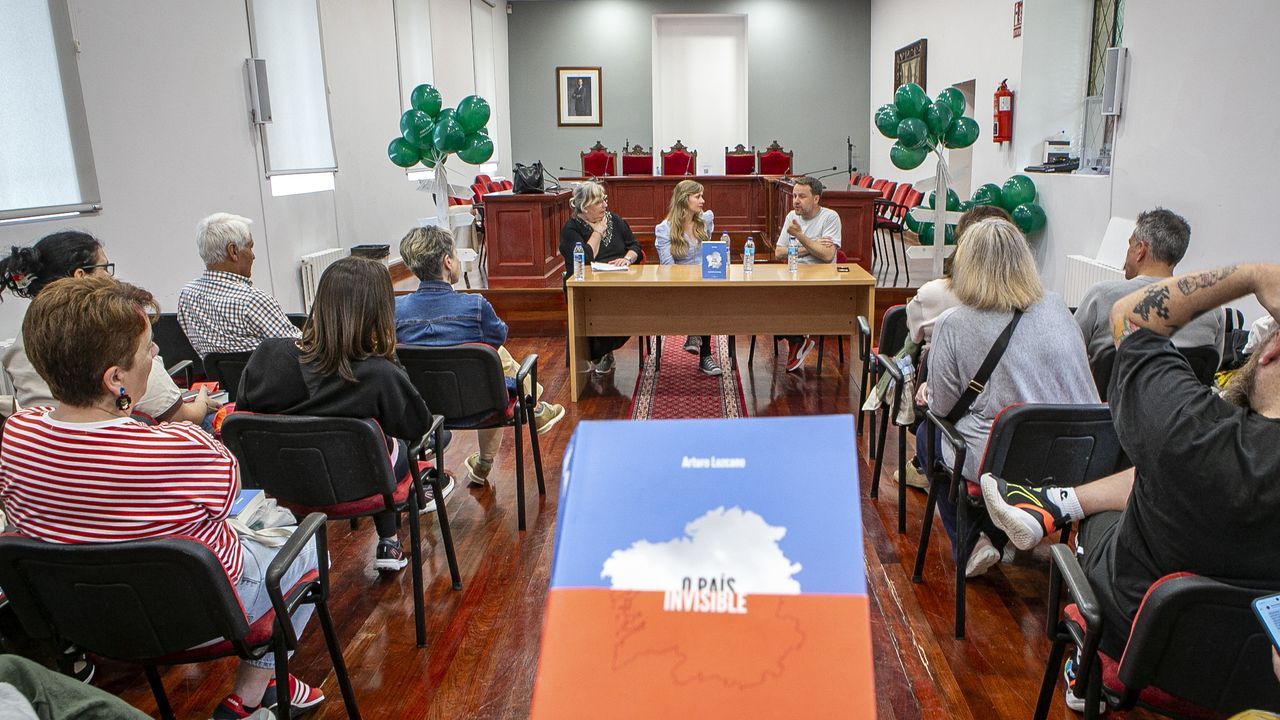 Noia viajó de la diáspora gallega a Palestina de la mano de la Feira do Libro