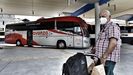 Un autobs que hace el recorrido entre Ourense y Madrid