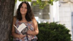 A autora Mar�a Ca��a