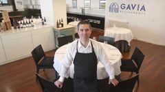 Fernando Dur�n, retratado este viernes en el restaurante Gavia del Hotel Almirante de Ferrol