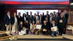 Pasada edicin de los premios AJE OURENSE