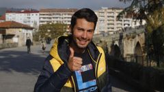 Aitor Vispo L�pez, voluntario de la carrera del San Marti�o de Ourense
