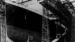 Proa del Titanic en los astilleros donde fue construido, en Belfast -Irlanda del Norte-.
