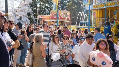 Casetas y atracciones del San Froilán en el Domingo das Mozas