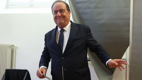 Franoise Hollande,candidato a diputado en el de Corrze.