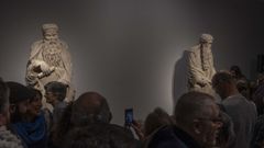 As estatuas poden visitarse no Museo do Pobo desde o 11 de decembro