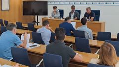 Reuni�n de la Fegamp con los concellos afectados por el coste del agua